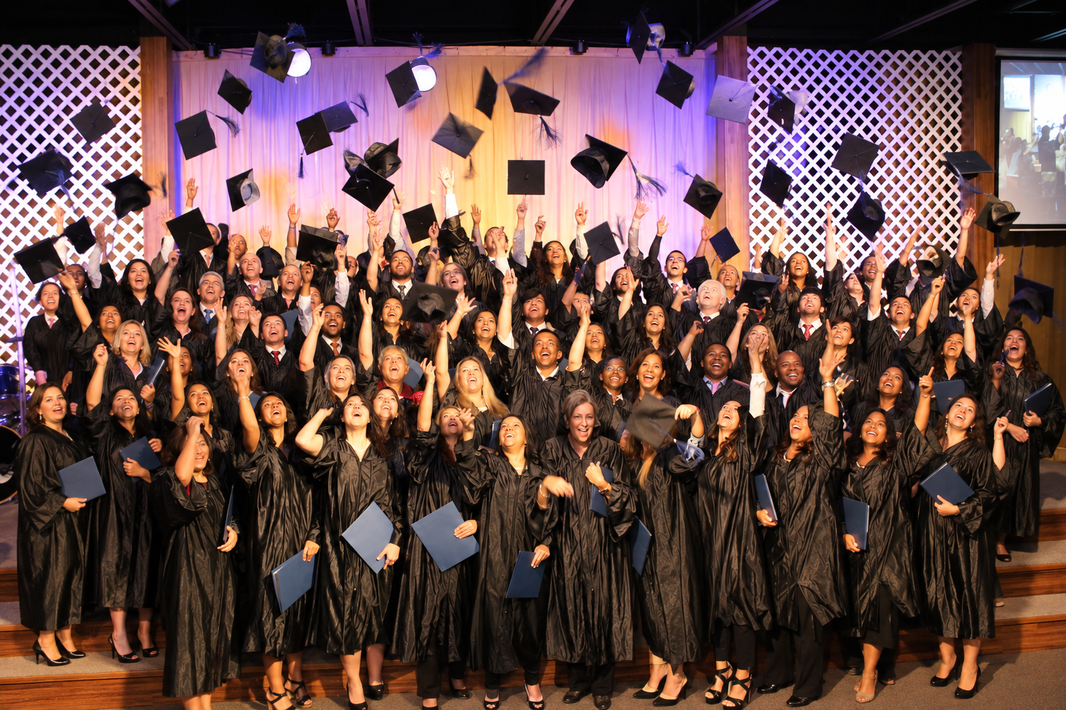 Celebración de graduación